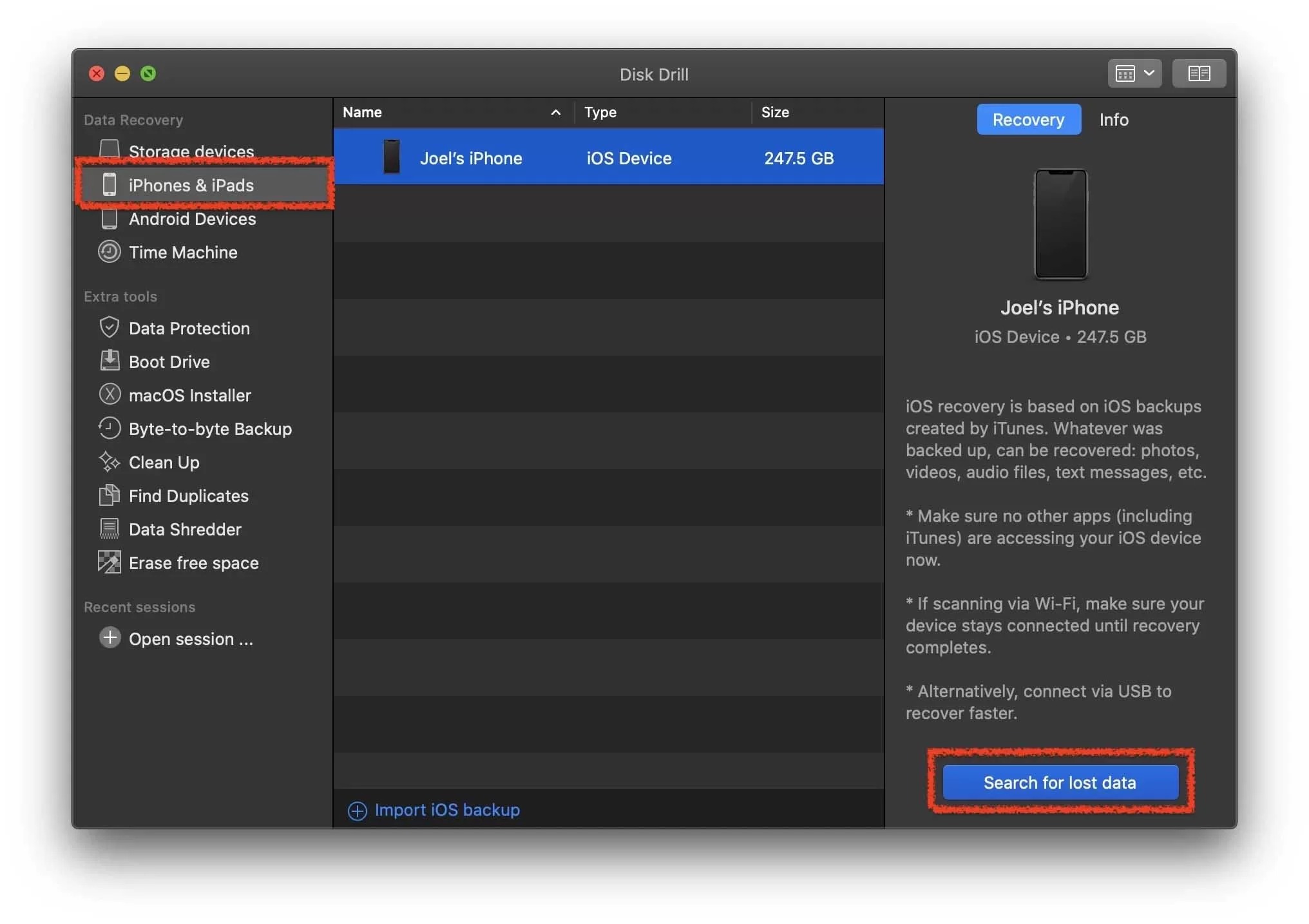 Khôi Phục Dữ Liệu iPhone Sau Khôi Phục Cài Đặt Gốc – Hướng Dẫn Bước Đi Bước