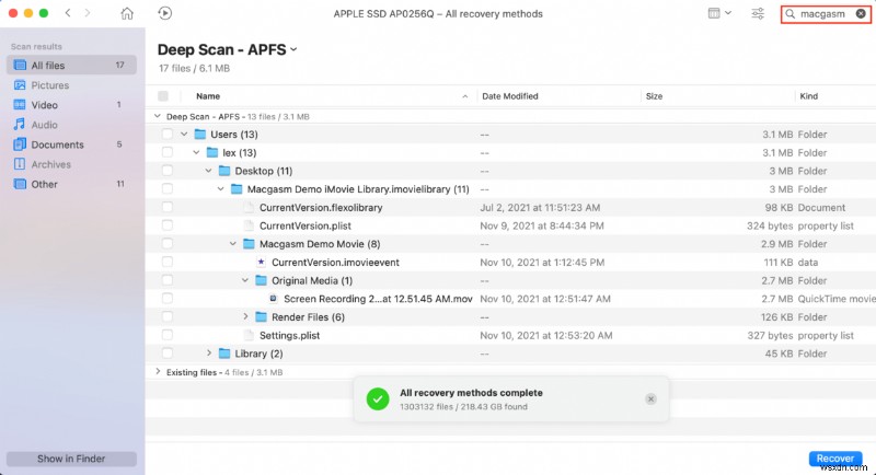 恢复Mac和iPhone上已删除的iMovie项目 – 分步指南