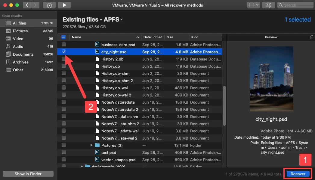 在Mac上恢复未保存的Photoshop PSD文件 – 分步指南