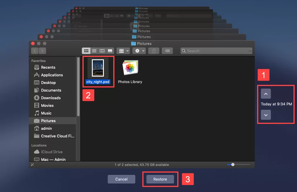 在Mac上恢复未保存的Photoshop PSD文件 – 分步指南