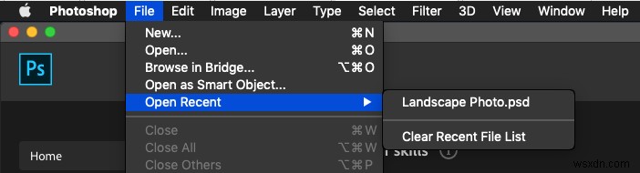 在Mac上恢复未保存的Photoshop PSD文件 – 分步指南