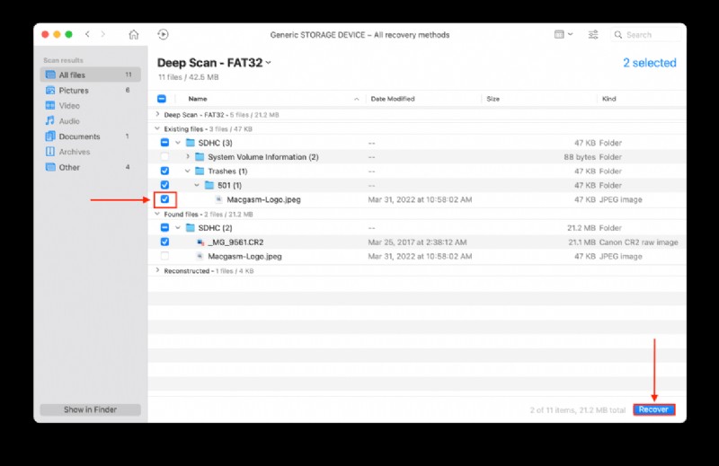 Khôi Phục File Mất Từ Thẻ SDHC Trên Mac – Hướng Dẫn Chi Tiết Từng Bước
