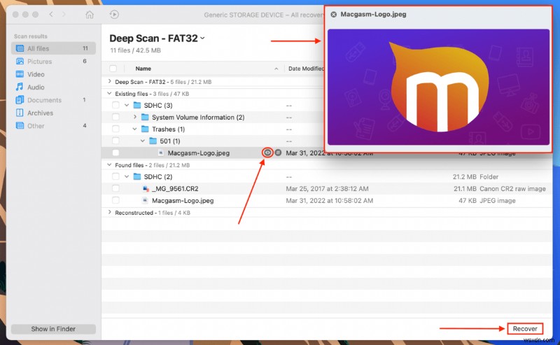 Khôi Phục File Mất Từ Thẻ SDHC Trên Mac – Hướng Dẫn Chi Tiết Từng Bước