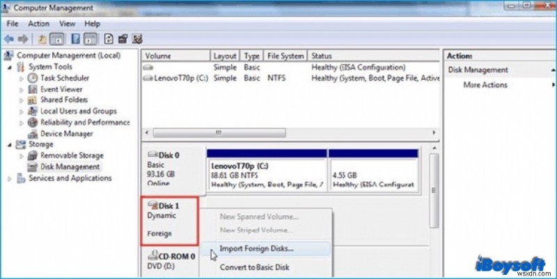 Khắc Phục Ổ Cứng Ngoài HDD/SSD Không Nhận Dạng Trong Disk Management Windows 10/11