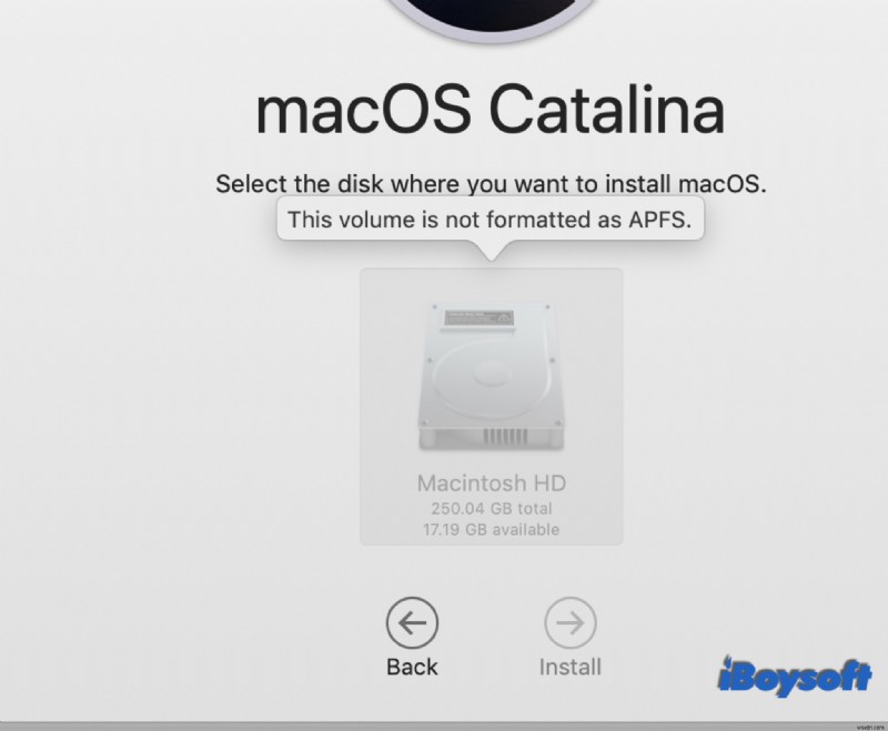 Khắc phục lỗi  This Volume Is Not Formatted as APFS  trên Mac – Hướng dẫn từng bước