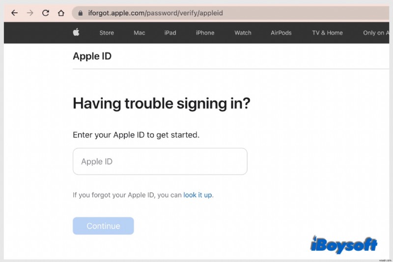 Đặt lại mật khẩu Apple ID: Hướng dẫn từng bước