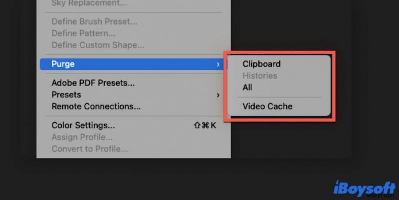 Khắc Phục Lỗi Scratch Disks Full Photoshop Trên Mac Với Các Cách Sửa Chứng Minh