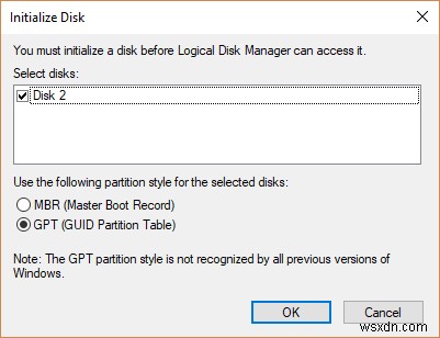 Hướng dẫn từng bước: Khởi tạo & Định dạng ổ cứng ngoài trên Windows PC