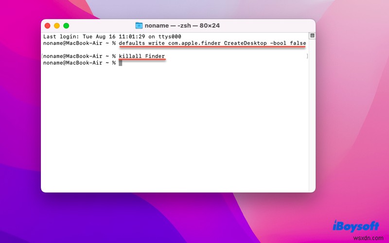 Hướng dẫn tối thượng: Cách ẩn biểu tượng trên màn hình nền macOS