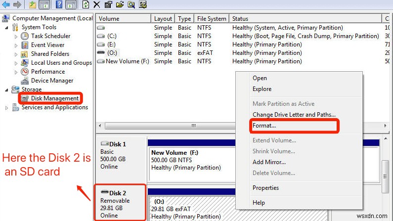 Cách format thẻ Micro SD trên Windows 10 – Hướng dẫn từng bước hoàn chỉnh