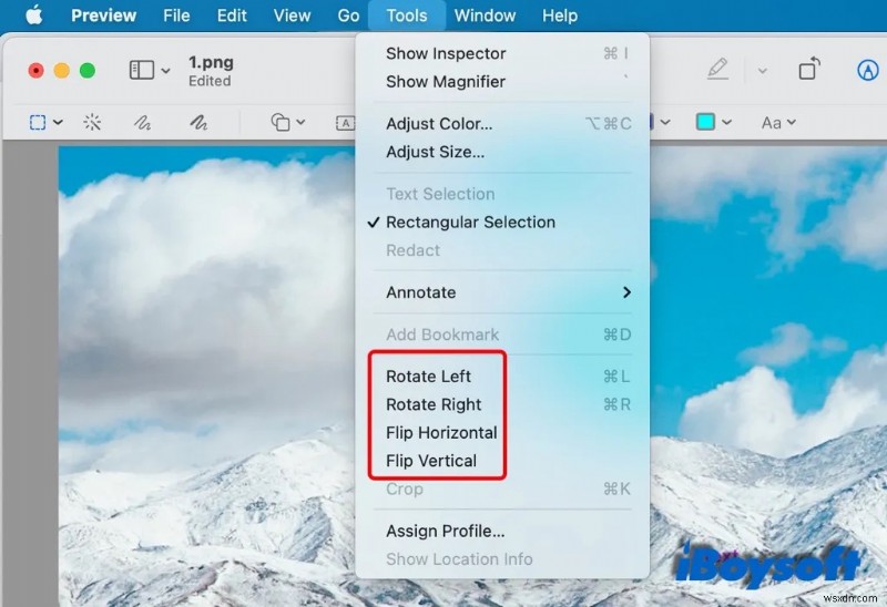 Chỉnh sửa ảnh chụp màn hình Mac nhanh chóng với Preview & nhiều công cụ hơn