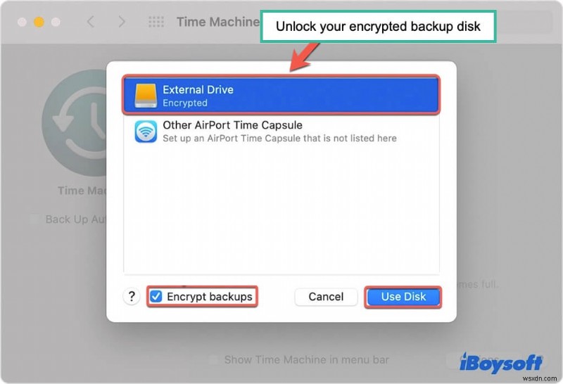 Khắc phục sự cố Time Machine: Cách giải quyết lỗi Không tìm thấy ổ sao lưu