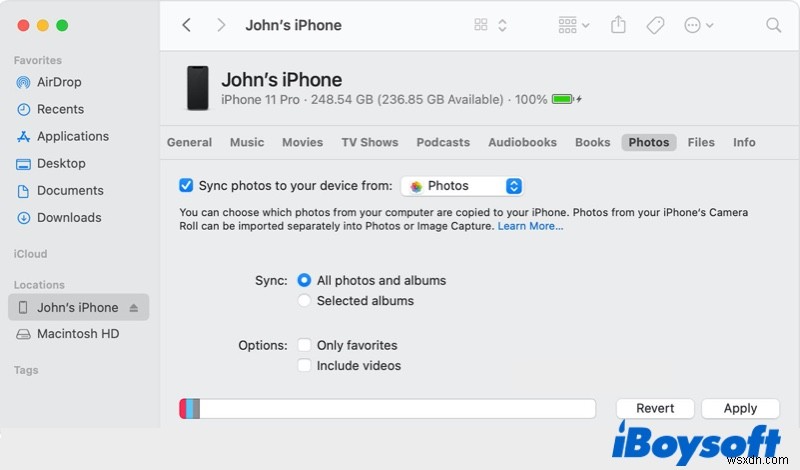 Chuyển ảnh iPhone sang Mac trong 6 cách đơn giản