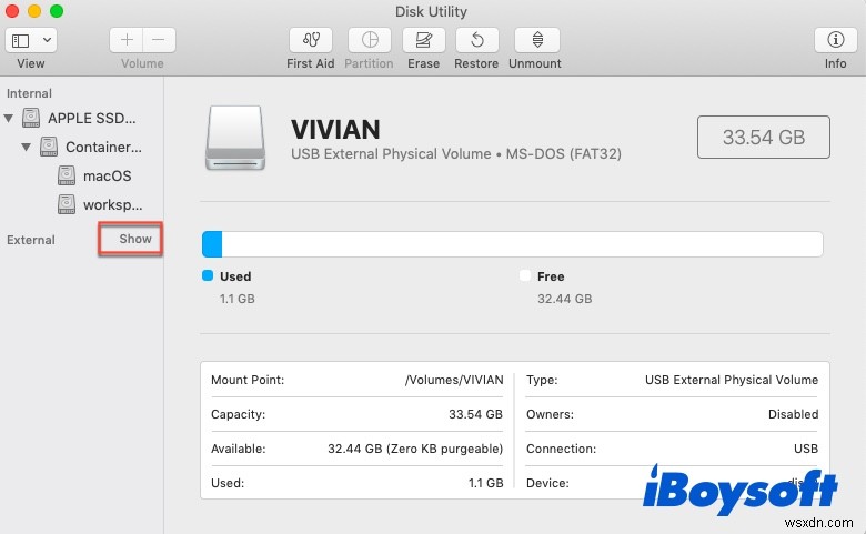 Sử dụng ổ cứng ngoài với Mac: Hướng dẫn từng bước
