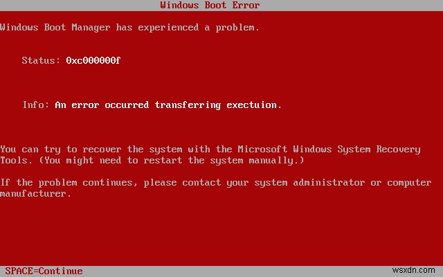 Khắc phục lỗi Màn hình đỏ (Red Screen of Death) trên Windows Vista