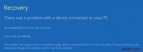 Khắc Phục Nhanh Lỗi Windows 0xc00000e9: Hướng Dẫn Chi Tiết