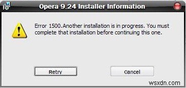 Khắc phục nhanh lỗi Windows 1500 – Hướng dẫn khắc phục từng bước