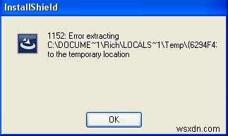 Khắc Phục Lỗi InstallShield Express 5.0 Error 1152: Hướng Dẫn Chi Tiết