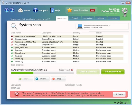 Cách Gỡ Bỏ Hoàn Toàn Desktop Defender 2010 – Hướng Dẫn Bước Đi Chi Tiết