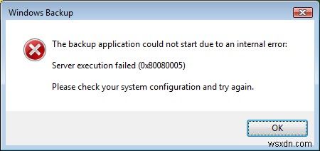 Khắc Phục Lỗi Windows 7 80080005: Hướng Dẫn Xử Lý Sự Cố Nhanh