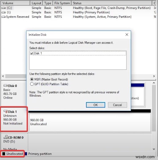 Khắc phục lỗi ổ cứng không được nhận diện trên Windows 10 - Hướng dẫn toàn tập