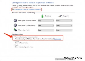 Hướng dẫn tắt Fast Startup trên Windows 10 – Các bước chi tiết