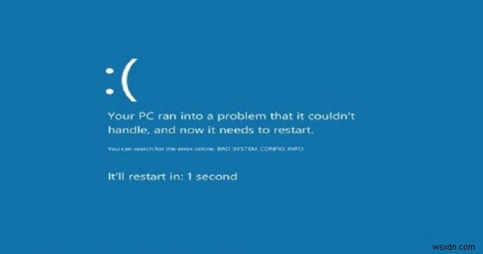 Hướng dẫn khắc phục lỗi Bad System Information BSOD trên Windows 10 từng bước