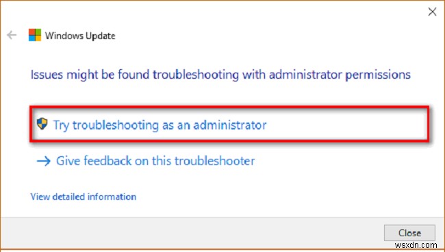 Khắc phục lỗi Windows Update 0x80242006 trên Windows 10