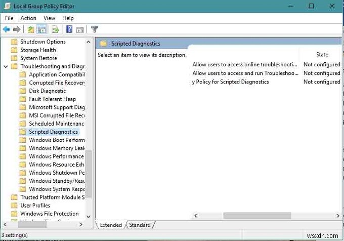 Khắc phục lỗi  A Problem Is Preventing the Troubleshooter from Starting  trên Windows 10