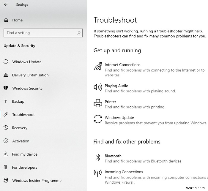 Khắc phục lỗi  A Problem Is Preventing the Troubleshooter from Starting  trên Windows 10