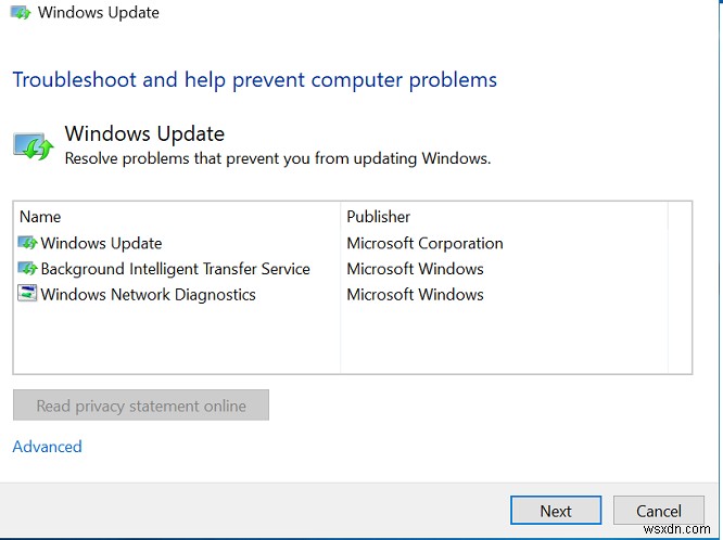 Khắc phục lỗi 0x80080008 khi cài Feature Update Windows 10 1903