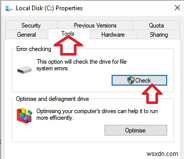 Khắc phục File System Error (-805305975) khi mở ảnh JPG/JPEG