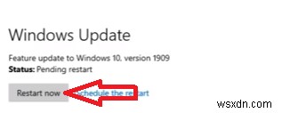 Khắc phục lỗi Couldn t install some updates because the PC was turned off trên Windows 10
