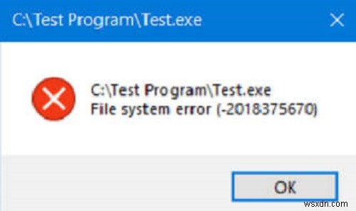 Khắc phục nhanh File System Errors trên Windows 10