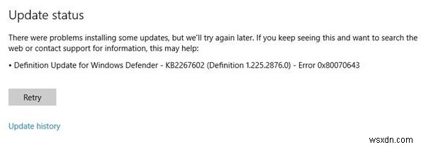Khắc phục lỗi Windows Update 0x80248007 trên Windows 10 – Hướng dẫn chi tiết