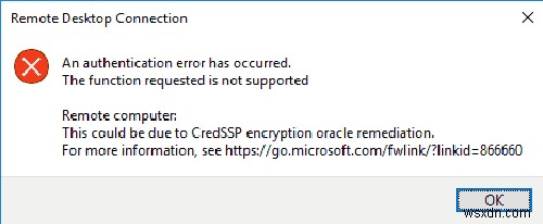 Khắc phục lỗi xác thực RDP do CredSSP – Hướng dẫn sửa nhanh