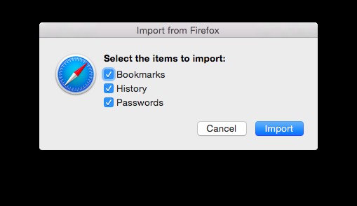 Cách chuyển bookmark từ Chrome/Firefox sang Safari trên macOS