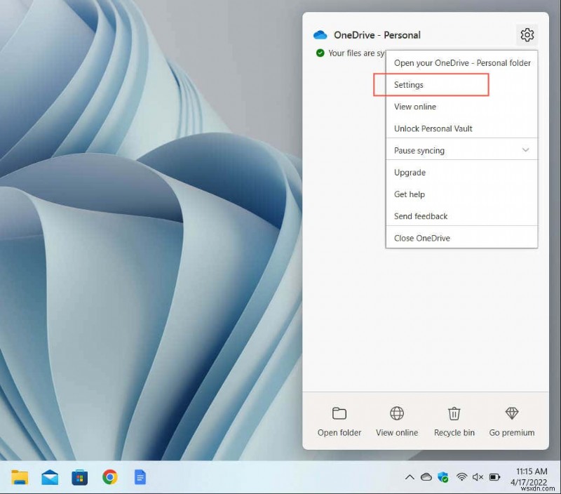 Ngăn OneDrive gửi email ký ức hàng ngày – Hướng dẫn nhanh