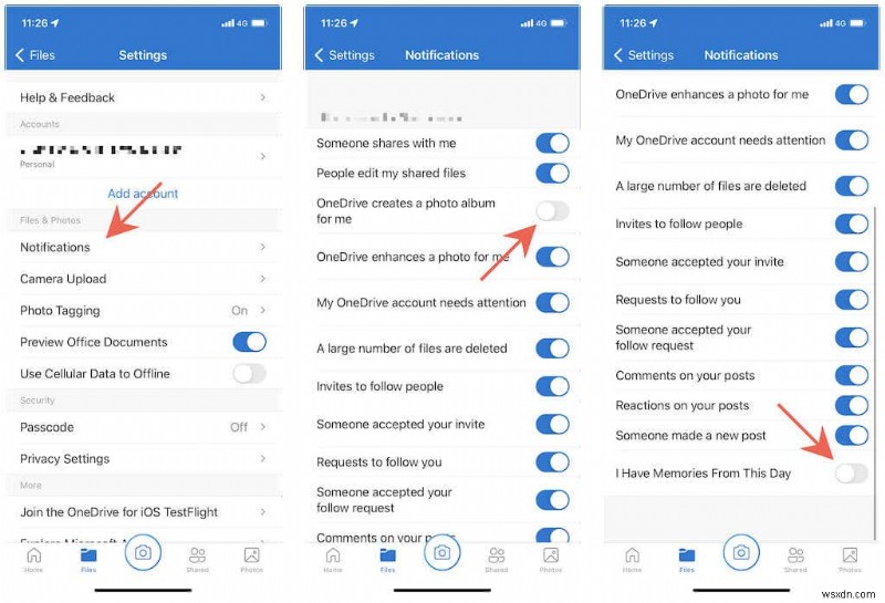 Ngăn OneDrive gửi email ký ức hàng ngày – Hướng dẫn nhanh