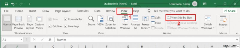 Dễ dàng so sánh hai sổ làm việc Excel & Làm nổi bật khác biệt—Hướng dẫn từng bước