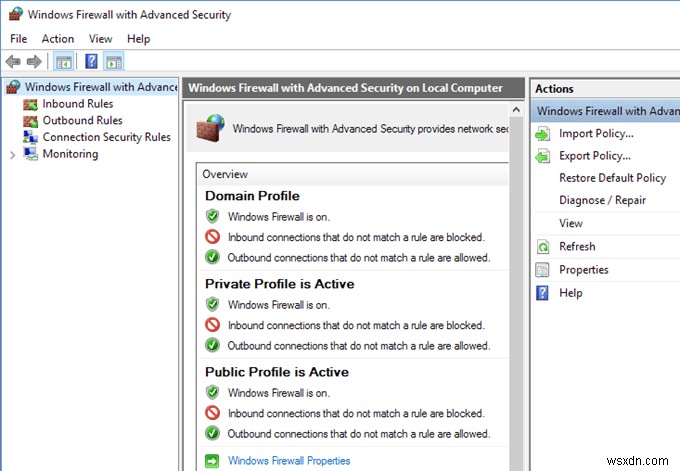 Làm chủ cài đặt Tường lửa Windows 10: Tinh chỉnh quy tắc cho lưu lượng Inbound & Outbound an toàn
