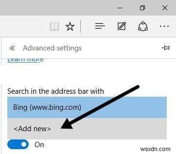 Cách đặt Google làm công cụ tìm kiếm mặc định trong Microsoft Edge