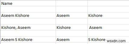 Tách họ và tên trong Excel: Hướng dẫn công thức đơn giản