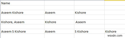Tách họ và tên trong Excel: Hướng dẫn công thức đơn giản