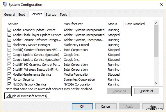 Khắc phục treo Đang xử lý cập nhật 100% hoàn tất - Không tắt máy trên Windows 10