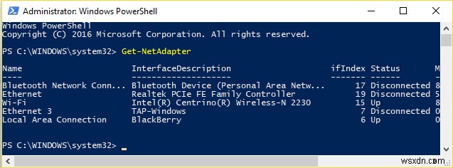 Khắc phục sự cố WiFi không kết nối sau Ngủ đông/Hibernate trên Windows 10