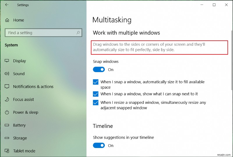 Cách tắt Sticky Corners (Góc dính) trong Windows 10 – Hướng dẫn chi tiết