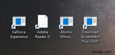 Khôi phục biểu tượng ứng dụng bị mất trên Desktop và Menu Start