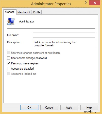 Khắc phục lỗi Tài khoản đã bị vô hiệu hóa – Cách kích hoạt lại tài khoản Administrator Windows