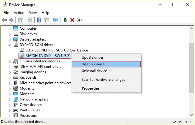 Khắc phục lỗi ổ CD/DVD không hiển thị trong Windows Explorer